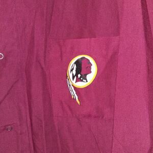 NFL Washington Redskins Scrub Jacket Uniform Long Sleeve 2XL Medical Dental